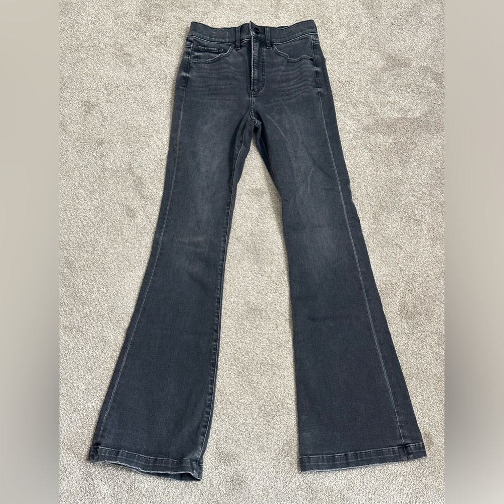 Express 0R high rise black flare jeans